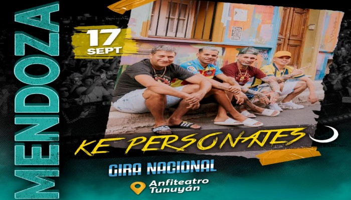 K`personajes 6 entradas VIP